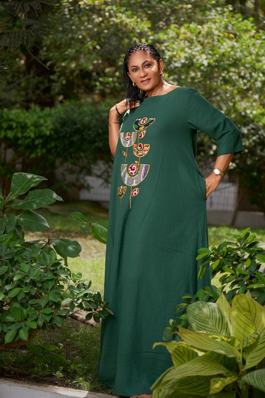 Robe Kholma verte