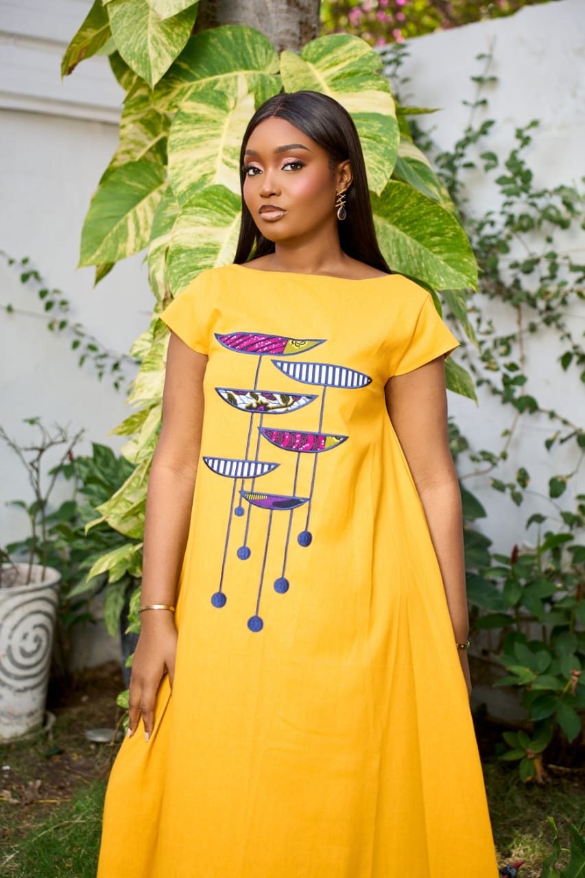 Robe Kholma jaune